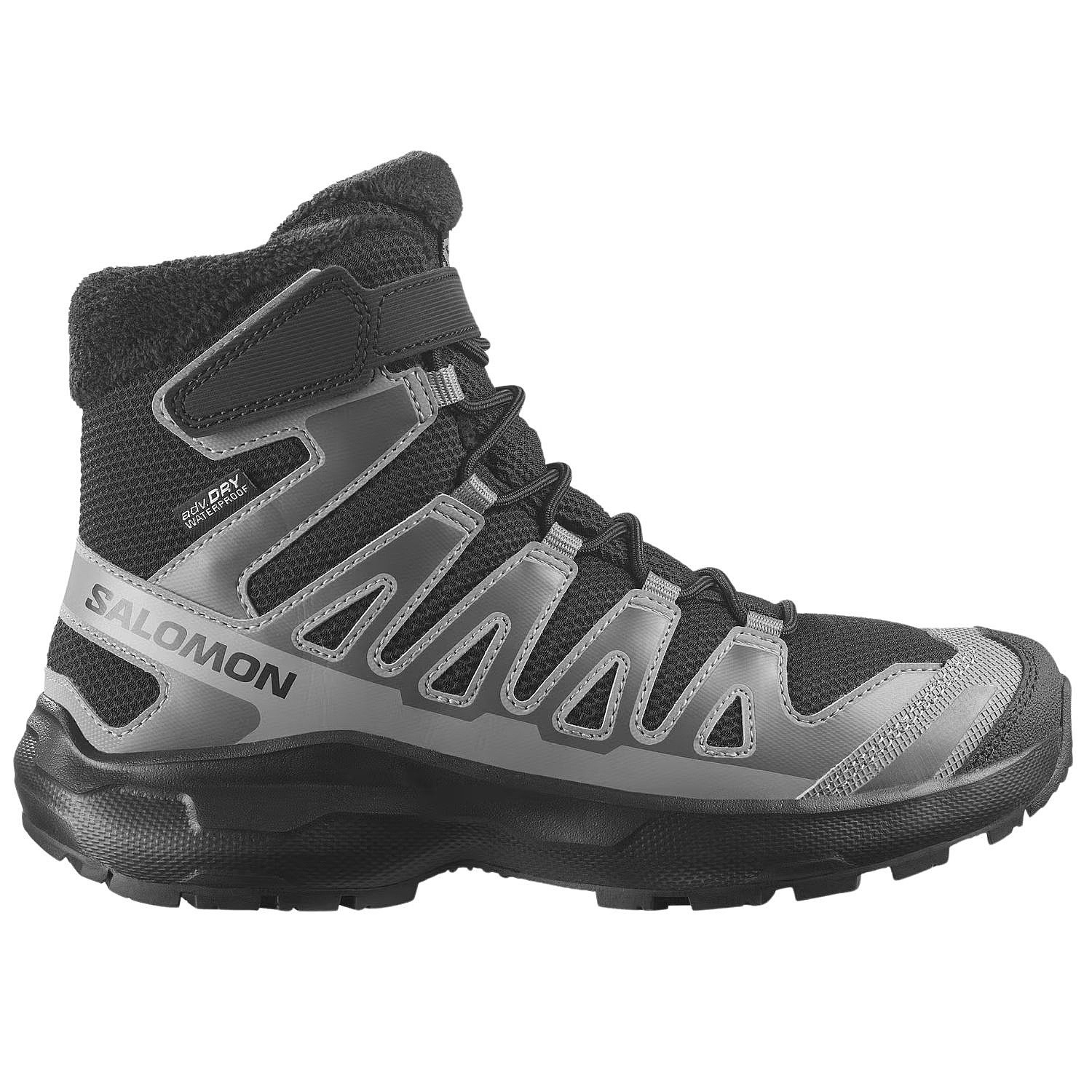 Schuhe Salomon XA Pro Winter Mid Waterproof - Black/Castlerock/Cloudburst - unisex junior