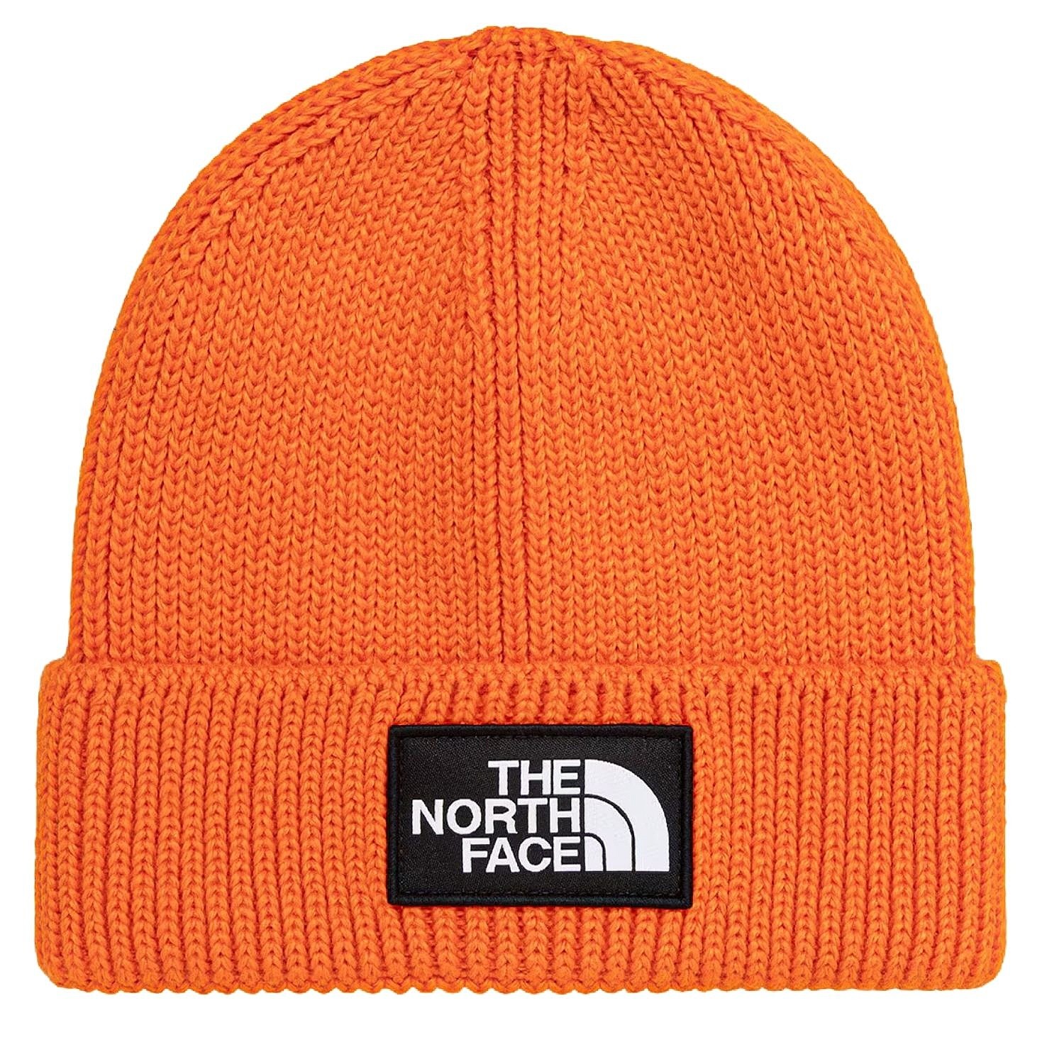 čiapka The North Face TNF Logo Box Cuffed - TNF Orange