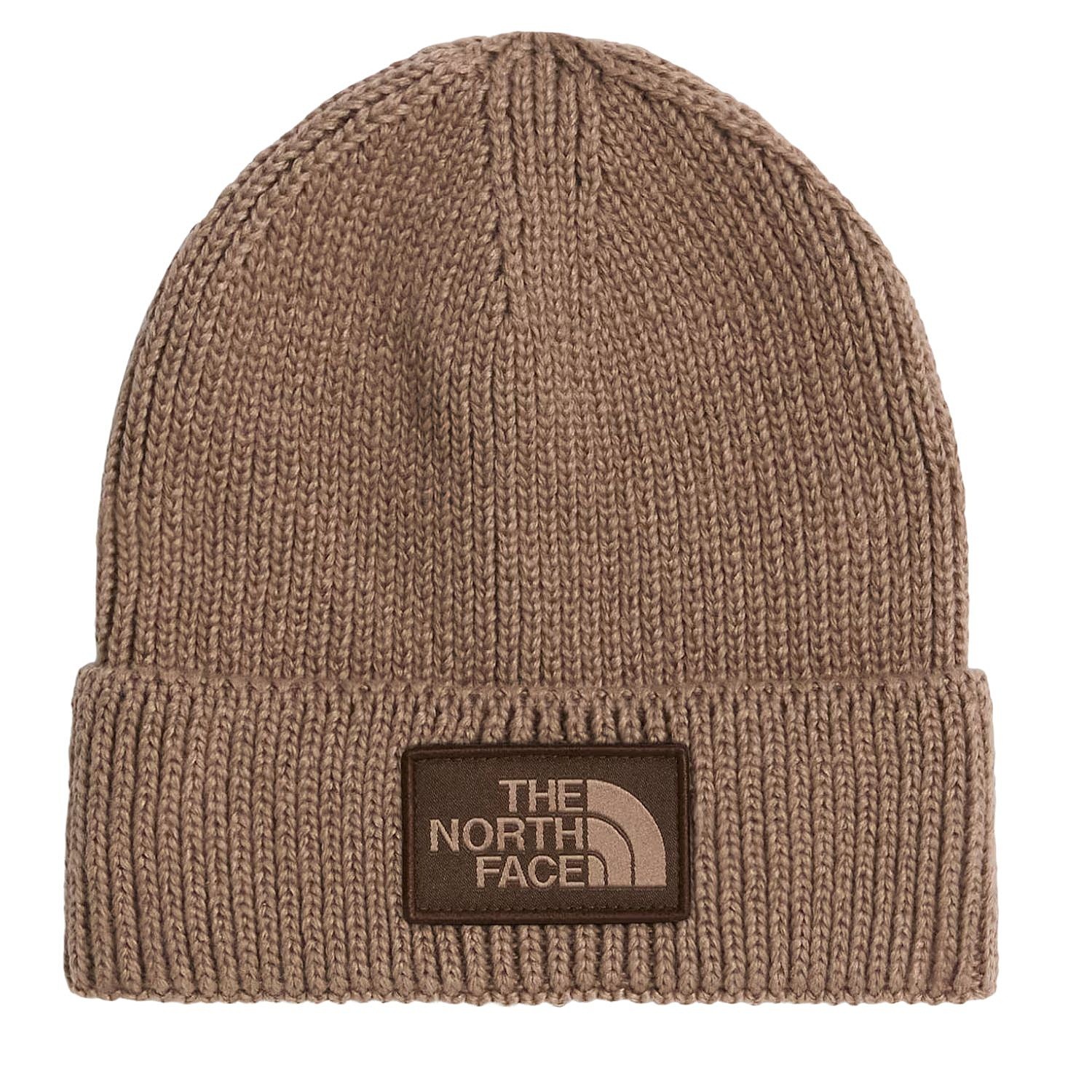 čiapka The North Face TNF Logo Box Cuffed - Garnet