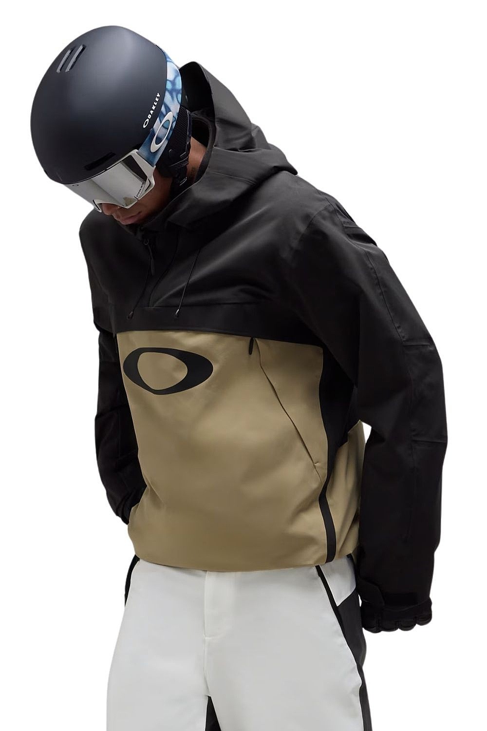 Jacke Oakley Timberline Shell Anorak - Pitch Black/Pebble - men´s