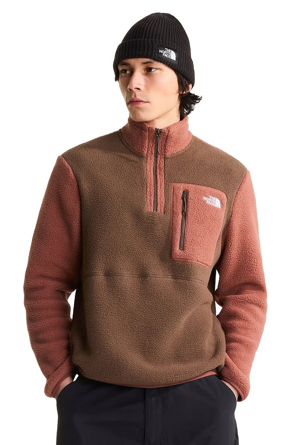Sweatshirt The North Face Yumiori - Smokey Brown/Copper Silt - men´s
