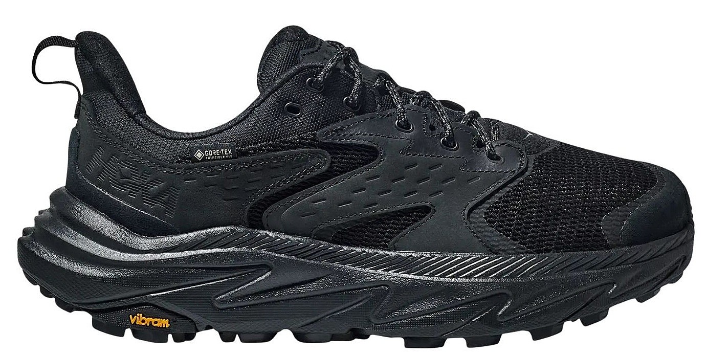 chaussures Hoka Anacapa 2 Low GTX - Black/Black - men´s