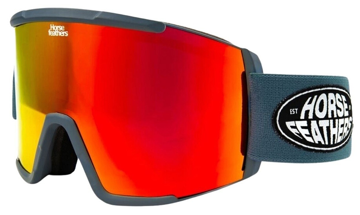 masque de ski  Horsefeathers Feston - Storm/Mirror Red - men´s