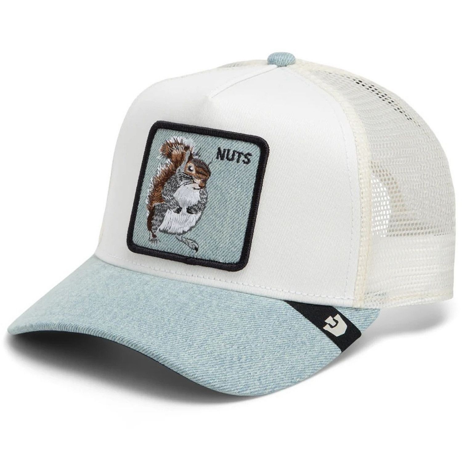 czapka z daszkiem Goorin Bros. Denim Squirrel Trucker - Light Denim