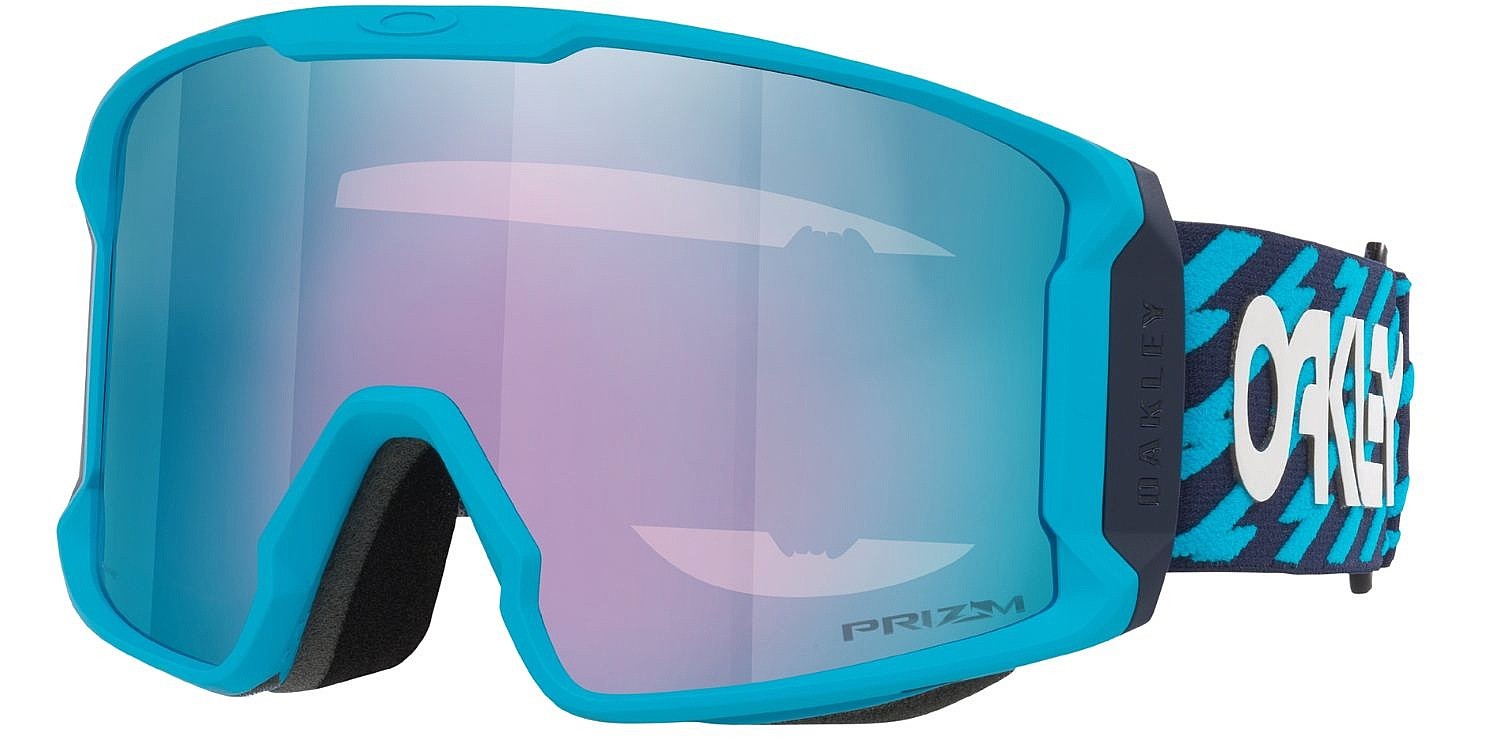 brýle Oakley Line Miner L - Flo Blue/Prizm Snow Sapphire Iridium