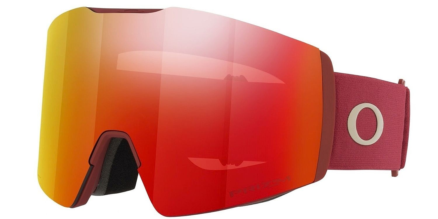 brýle Oakley Fall Line L - Iron Red/Prizm Snow Torch Iridium