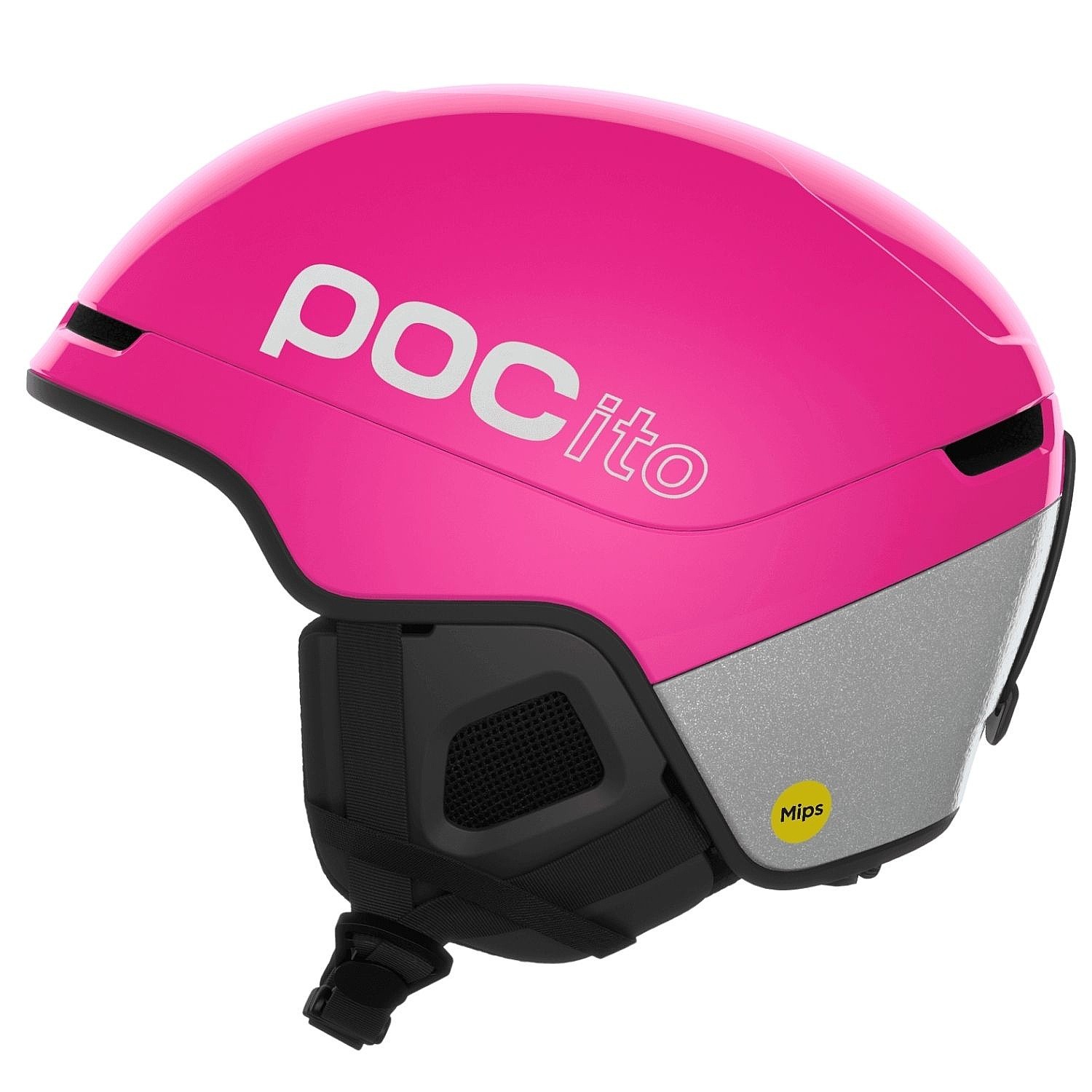 helma Poc POCito Obex Mips - Fluorescent Pink - unisex junior