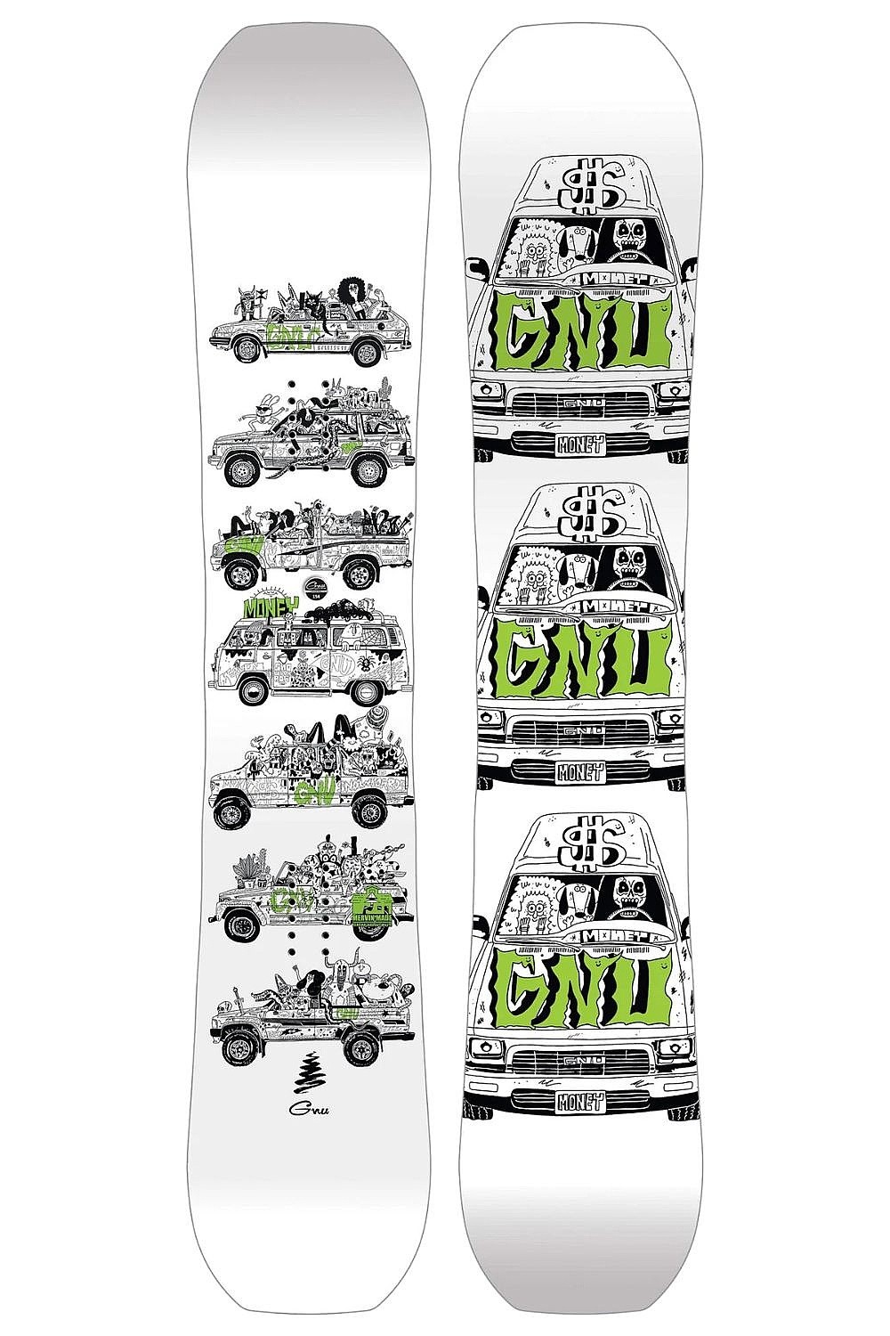 snowboard GNU Money C2E Wide - Assorted - men´s
