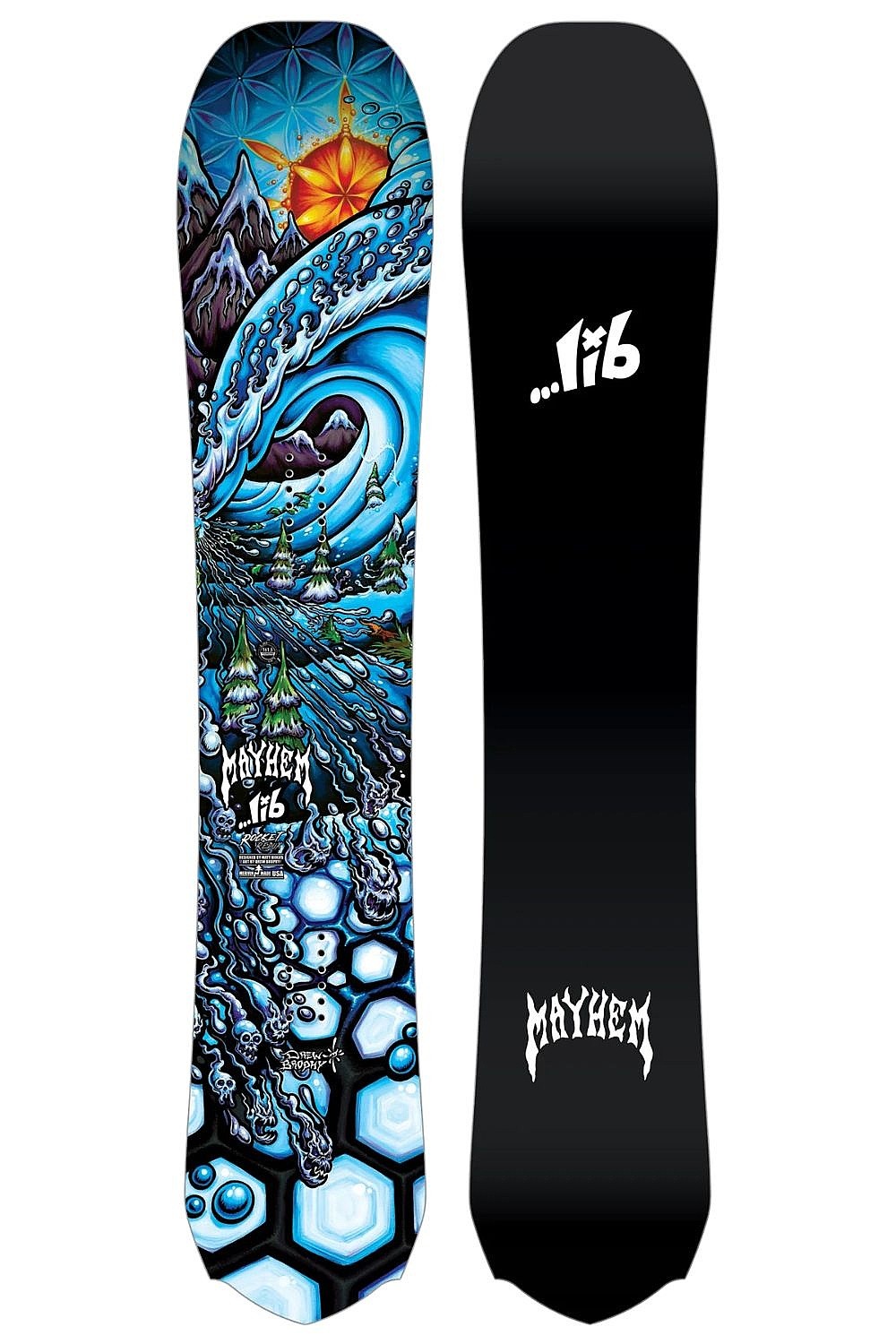 сноуборд Lib Technologies Mayhem Rocket Camber - Assorted - men´s