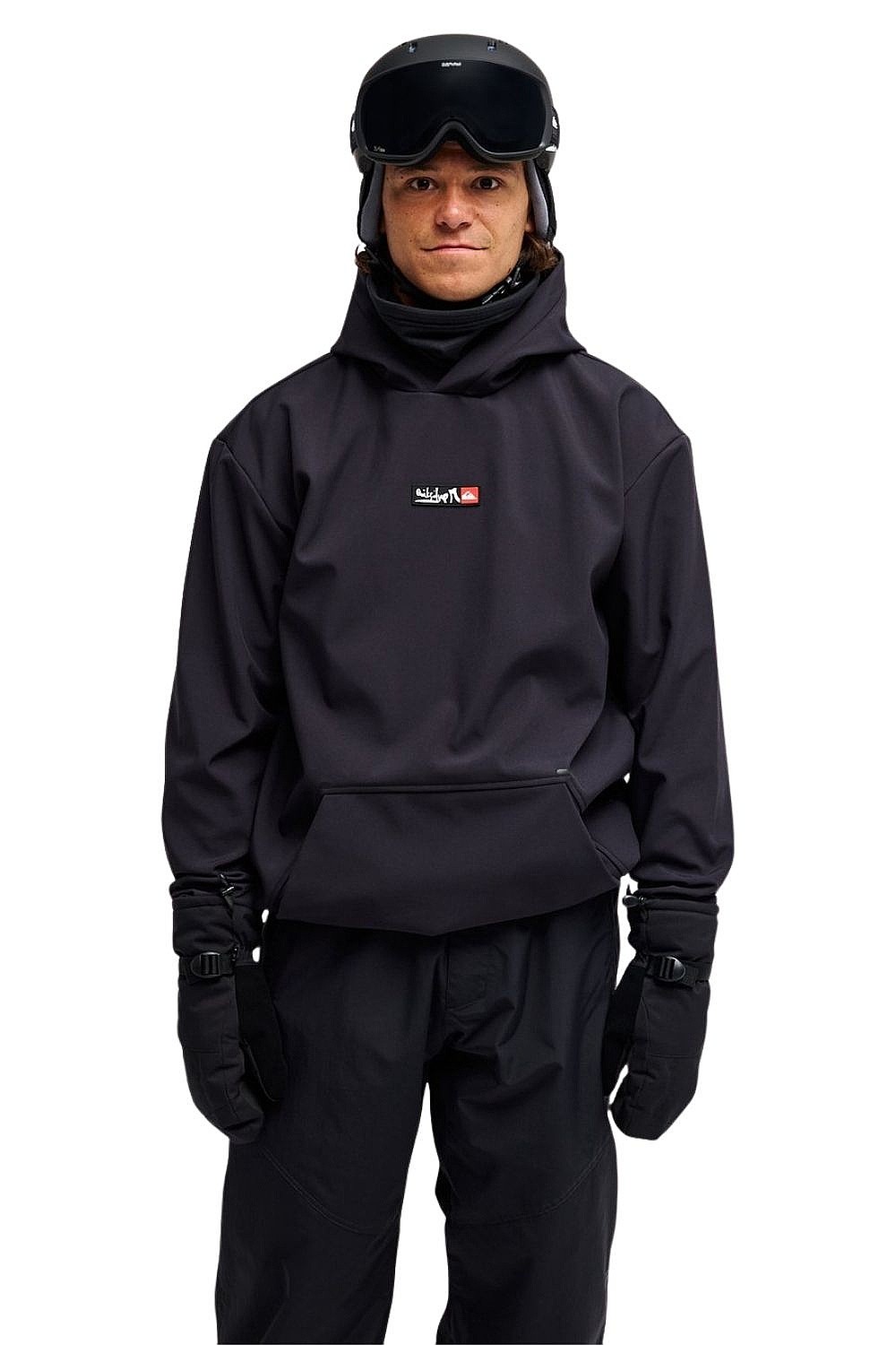 куртка Quiksilver YG Hoodie Softshell - KVJ0/Black - men´s
