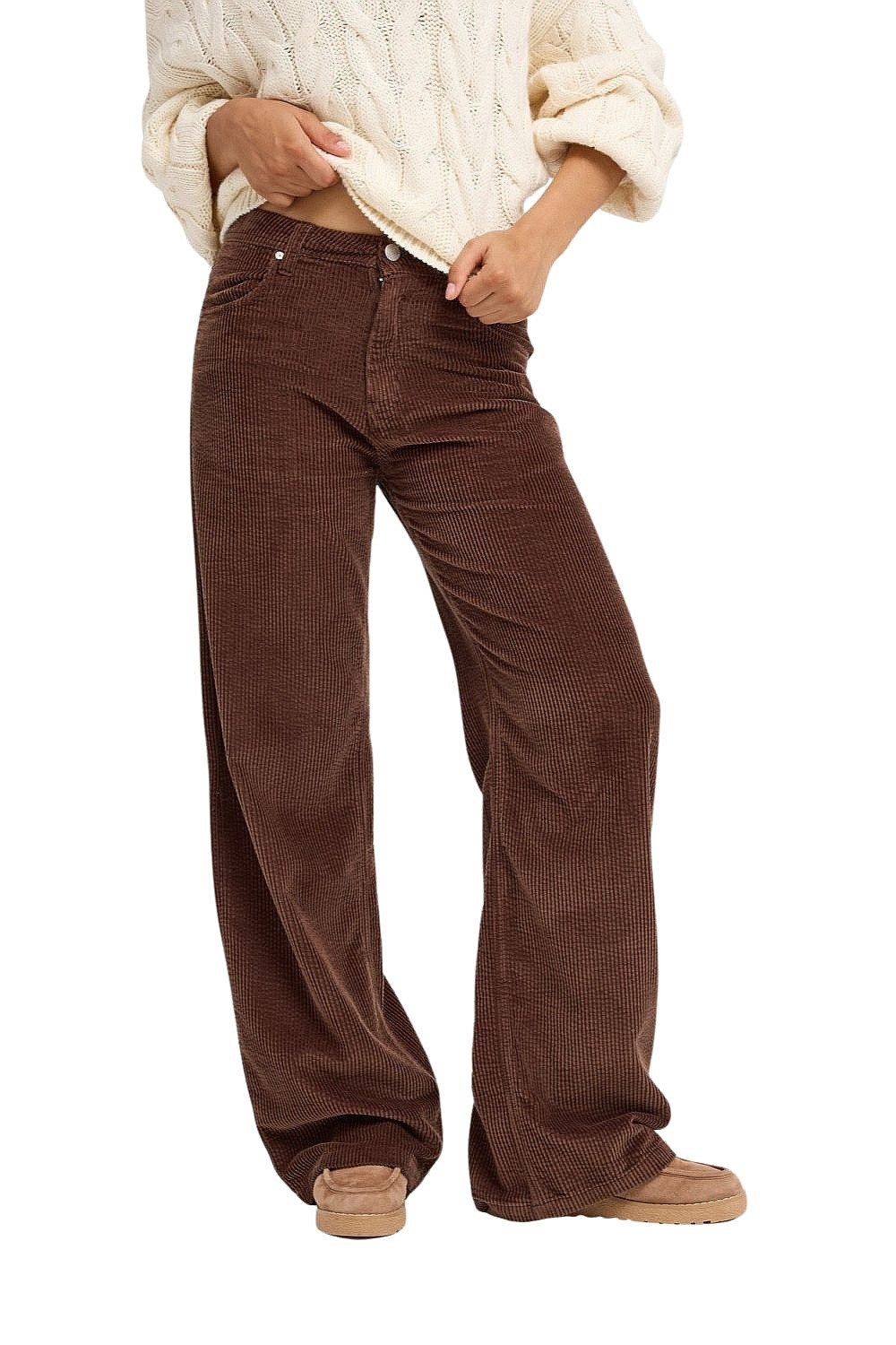 kalhoty Roxy Surf Crush Cord - CRZ0/Chestnut