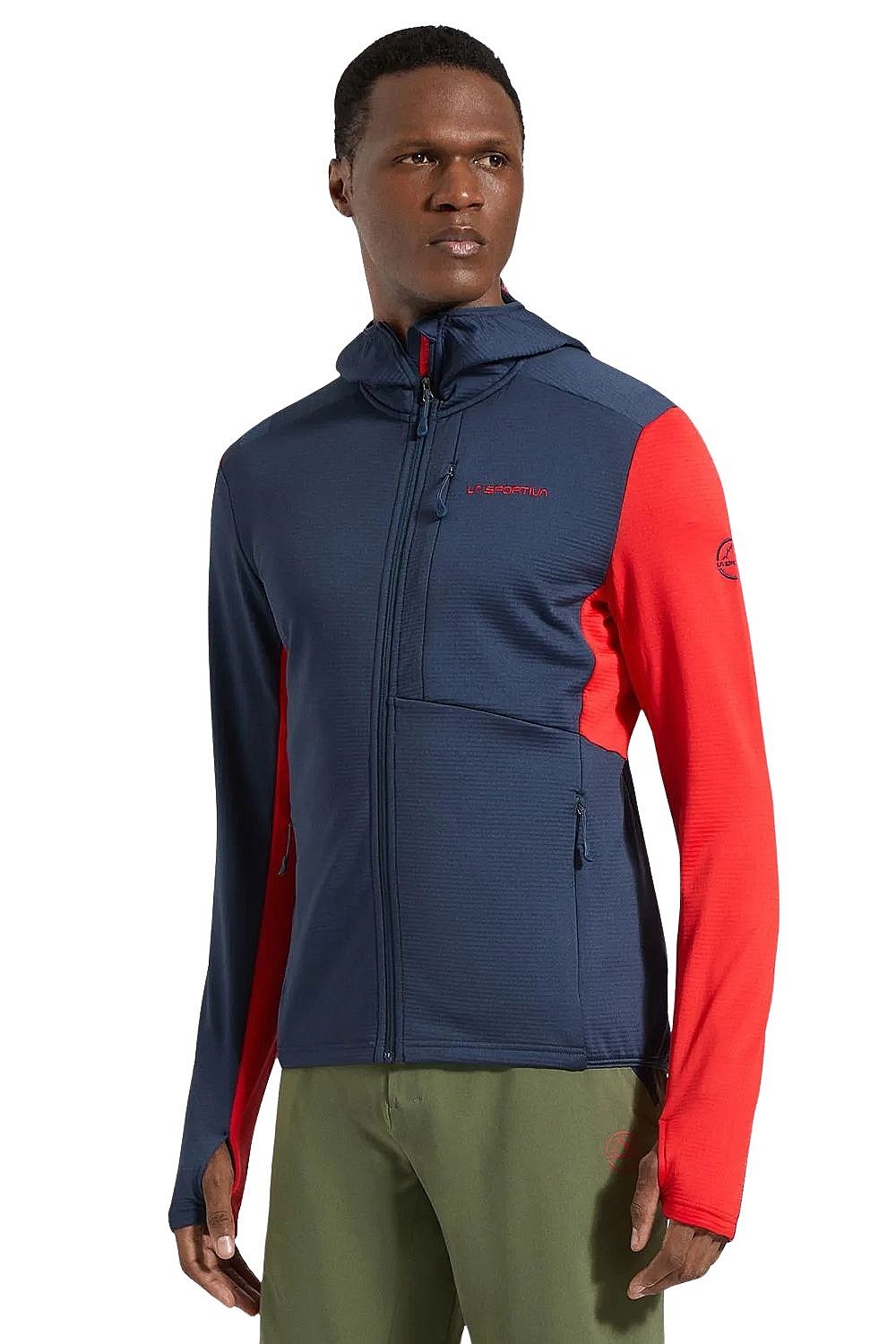 bluza La Sportiva Chill Thermal Zip - Night Sky/Mountain Red - men´s
