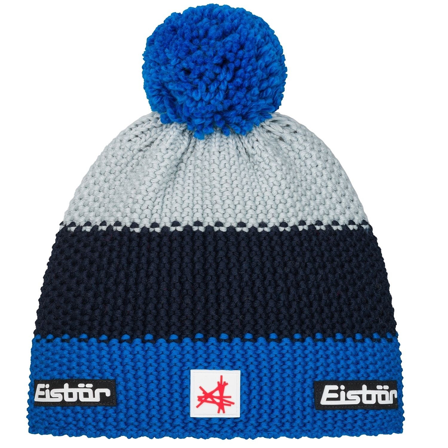 čepice Eisbär Star Pompon MÜ SA - 249/Horizon Blue/Nacht/Fjord