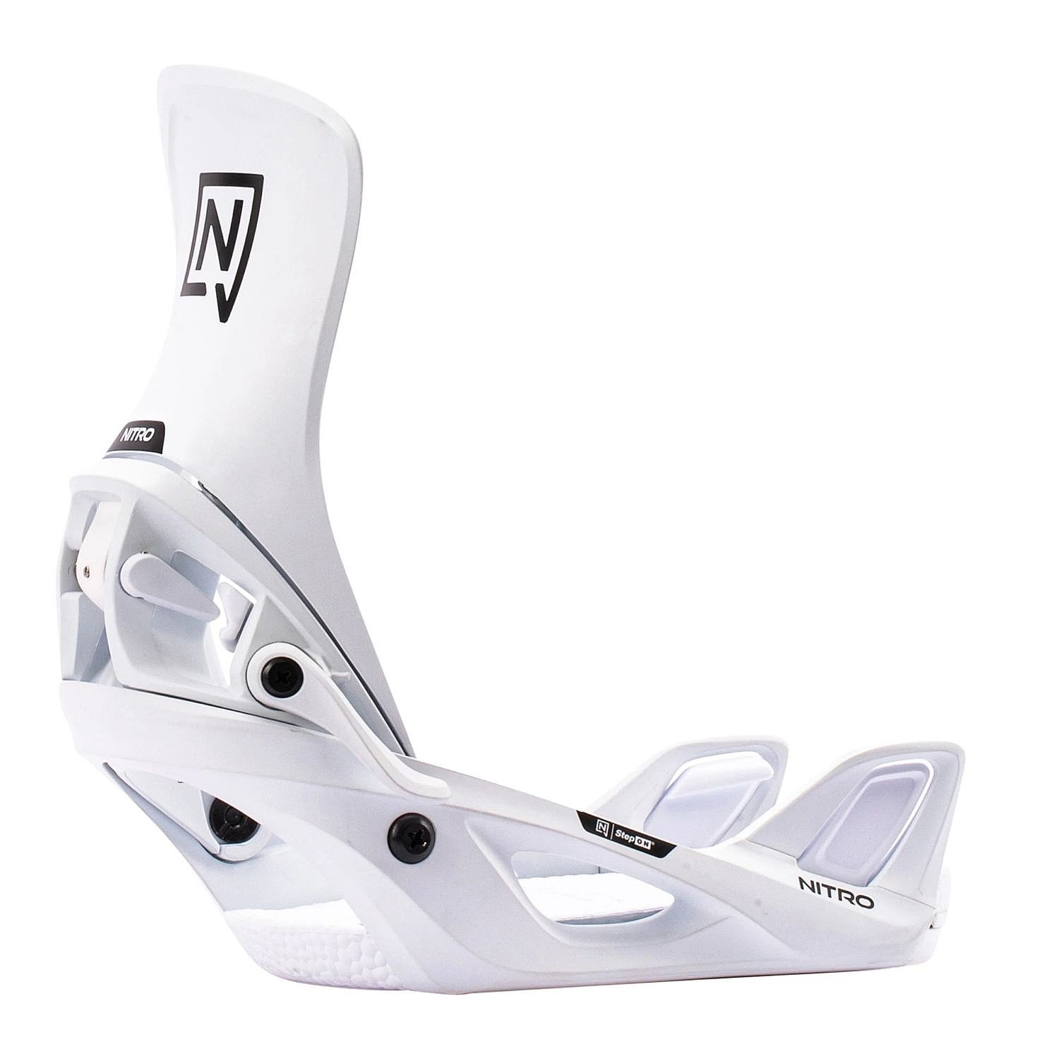 fixations de snowboard Nitro Step On - White - women´s