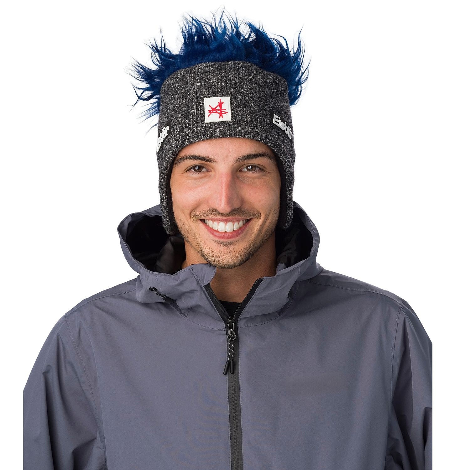 căciulă Eisbär Cocker MÜ SA - 208/Grafitmele/Blau