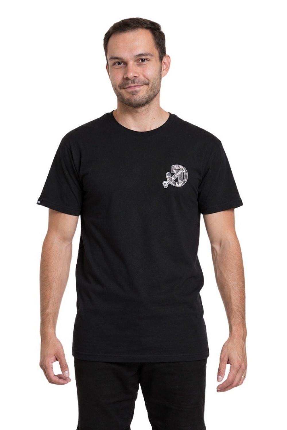 tričko Meatfly Vulture - Black