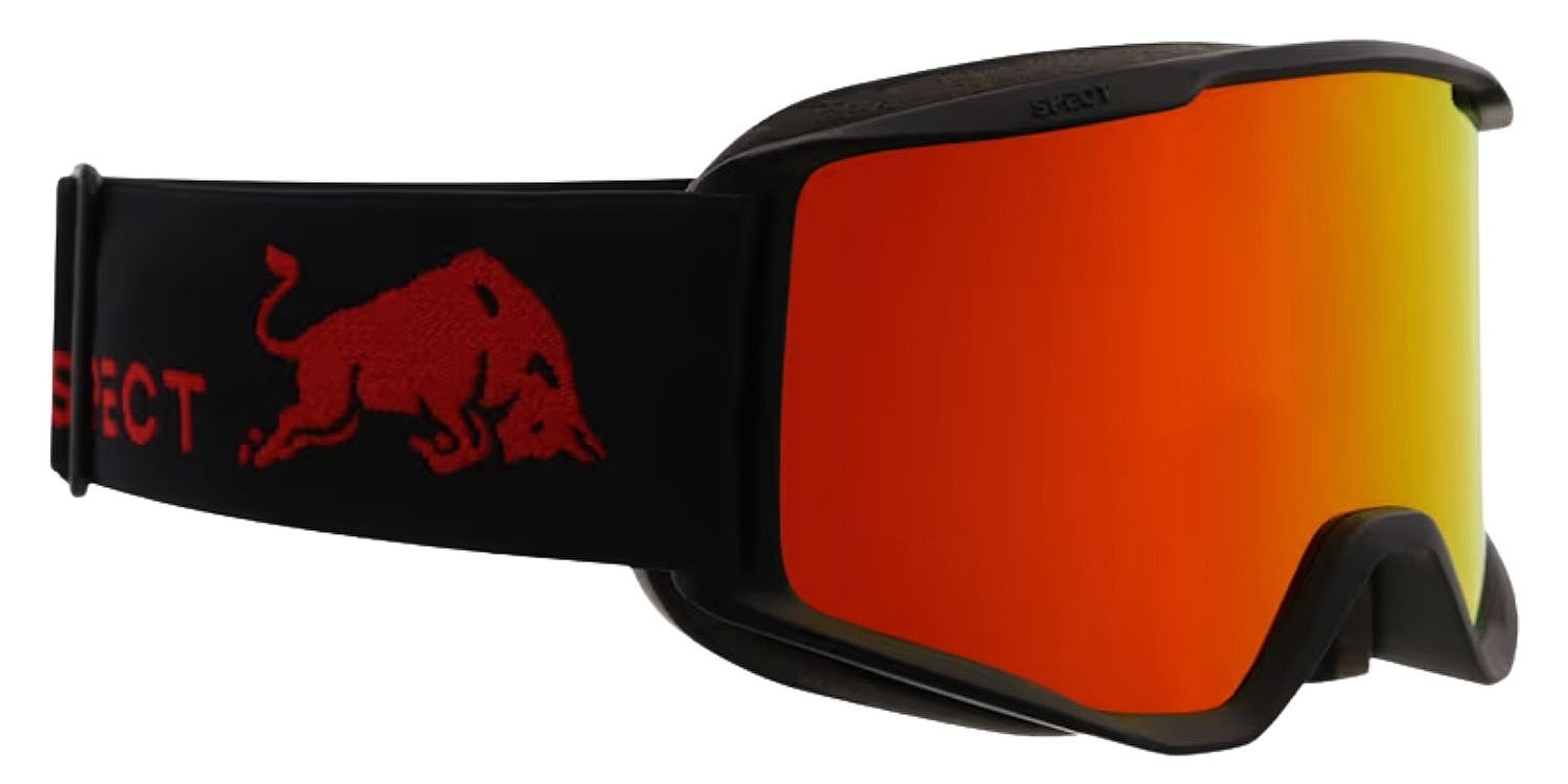 brýle Red Bull SPECT Neon - 08RE2/Matt Black/Orange/Red Mirror