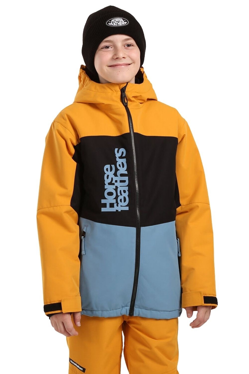 bunda Horsefeathers Juno - Yellow Blaze - unisex junior