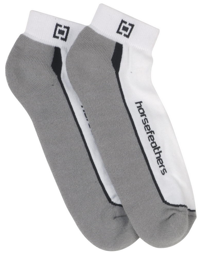 Horsefeathers Jet Ankle Socks - White