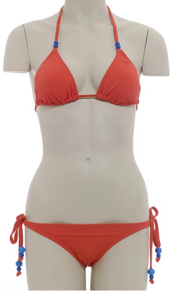 plavky Roxy Hawaii Kai - Hot Orange