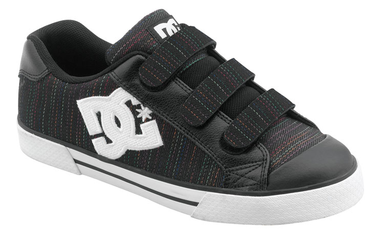 boty DC Chelsea V - Black/Pinstripe