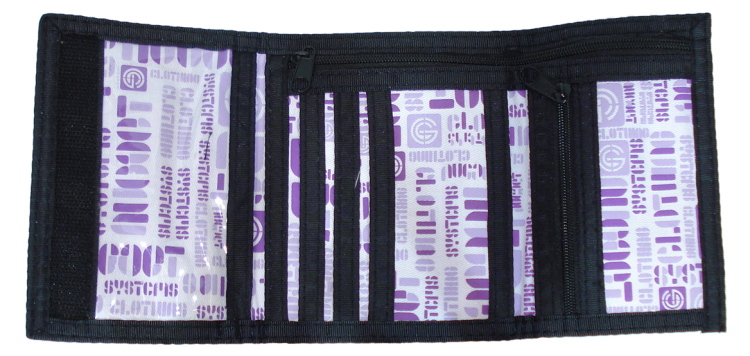 peňaženka Nugget Gazette - Amethyst