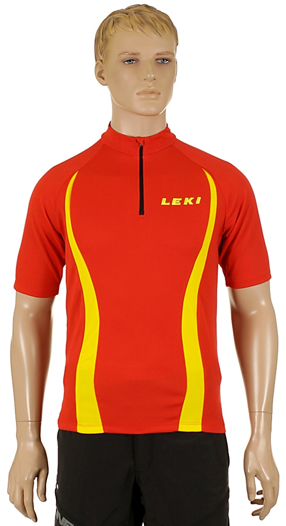 tričko Leki Flame - Red