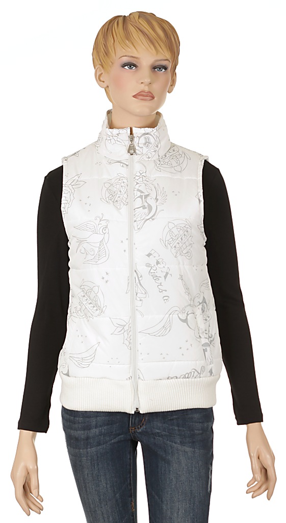 kamizelka Fox Goldmine - Vintage White