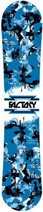 snowboard Factory Camojungle - Blue