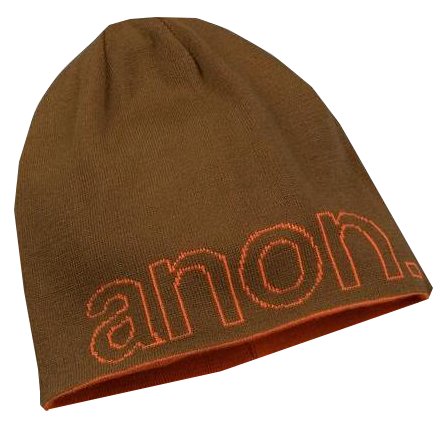 czapka Anon Logo - Chocolate