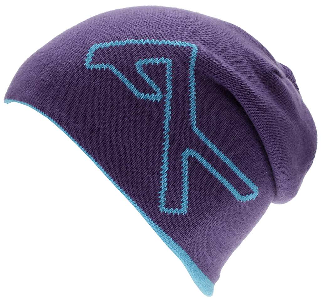 czapka Anon Logo - Cyan