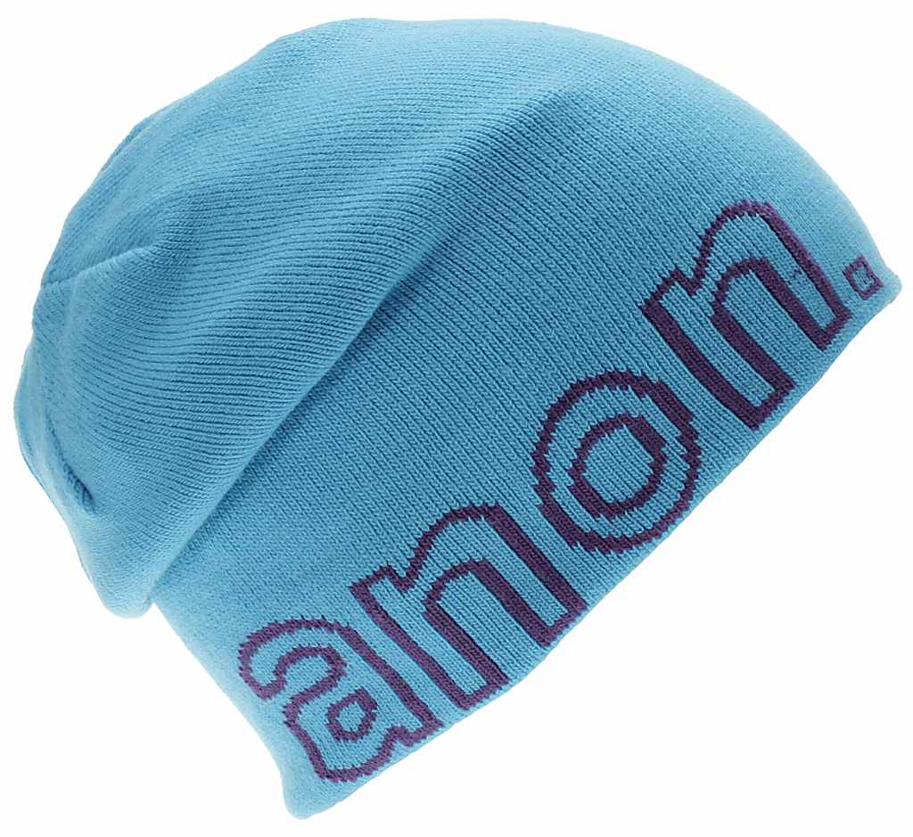 czapka Anon Logo - Cyan