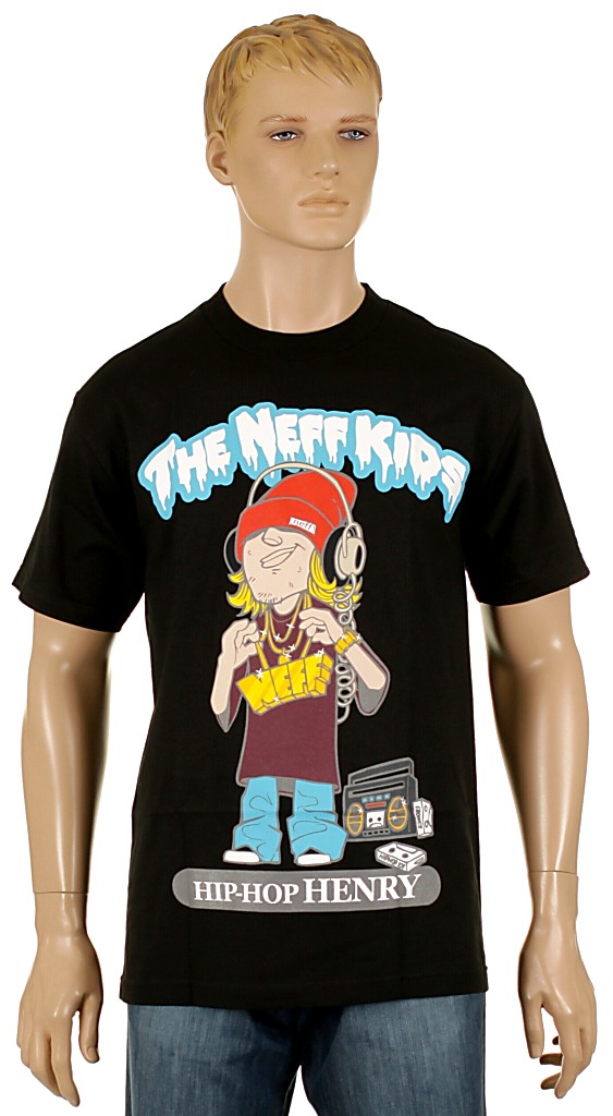 Neff Hip-Hop T-shirt - Black