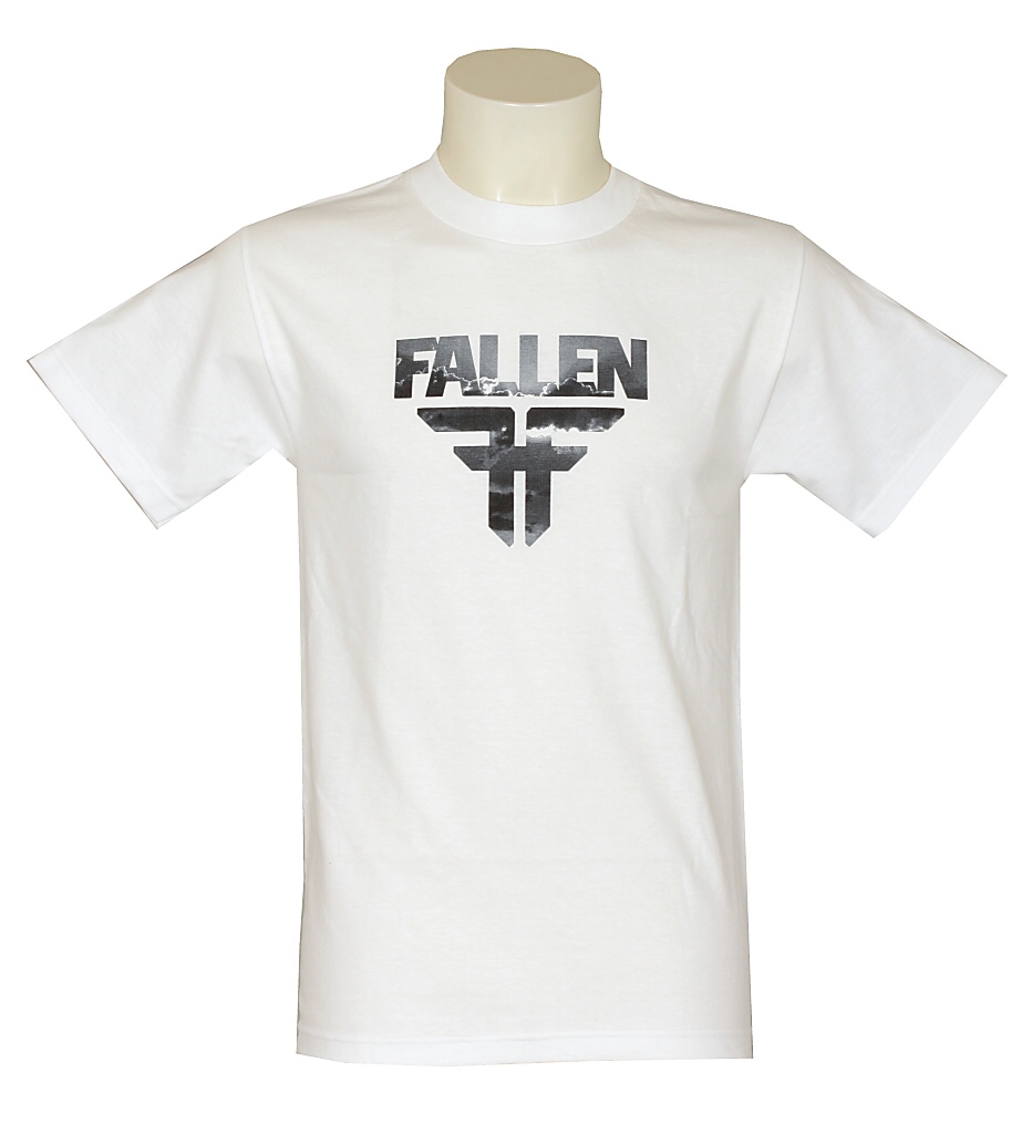 koszulka trykotowa Fallen Insignia Clouds - White