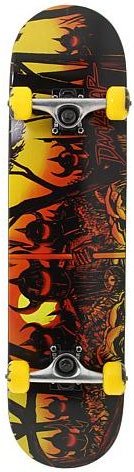 skateboard Darkstar Twilight Komplet - Yellow