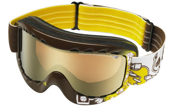 okulary Adidas Burna - Plug Earth/Maize