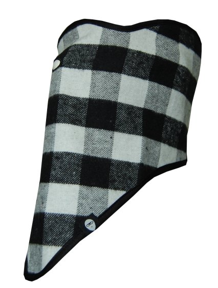 kominiarka Airhole Flanel - White
