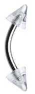 piercing Body Art 03CA02-1608-X - Clear