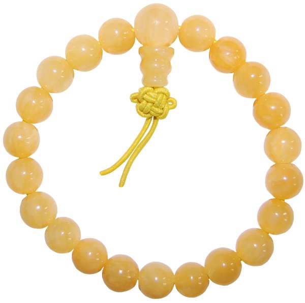 Energo Aragonit - Buddha Energetic Bracelet Bracelet - Yellow