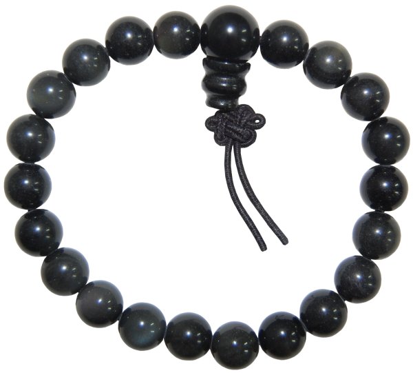 náramok Energo Obsidian - Buddhov Energetický Náramok - Black