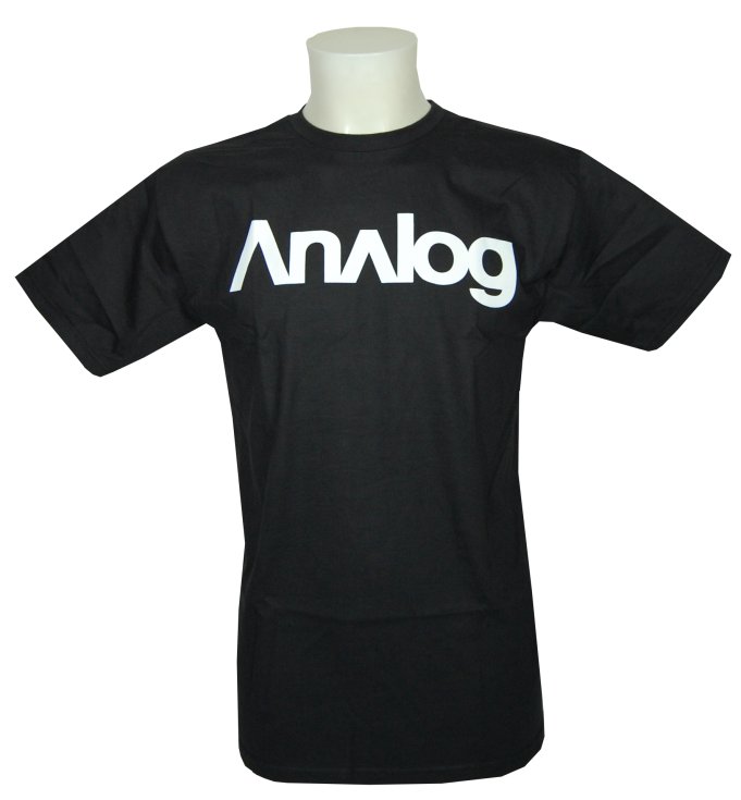 koszulka trykotowa Analog Analogo - True Black