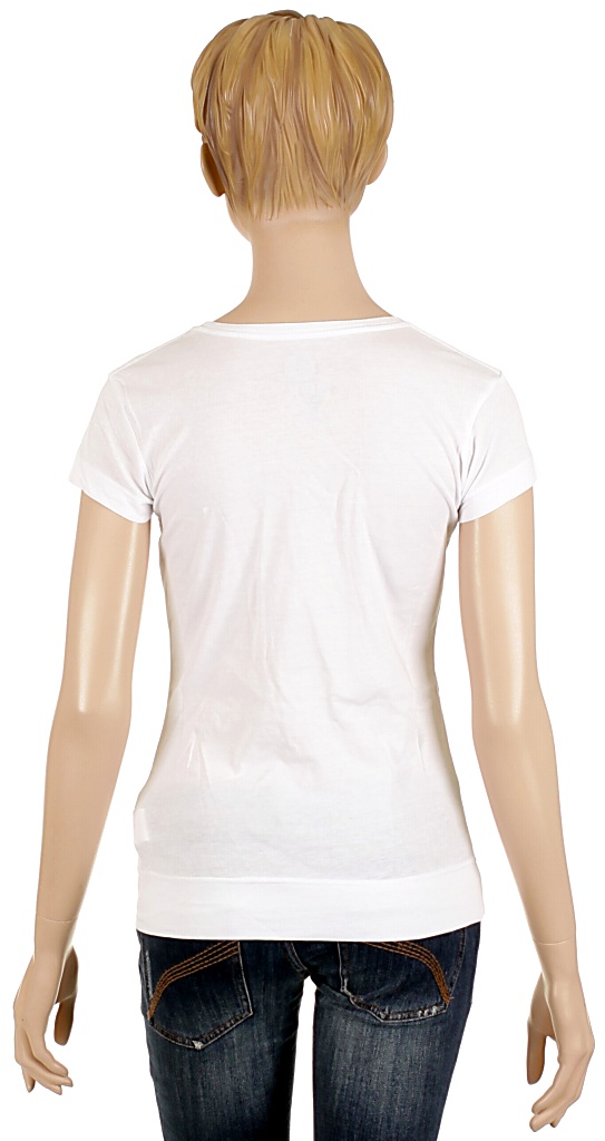 koszulka trykotowa  Roxy Tunic Sheer Enjoy Green - Bright White