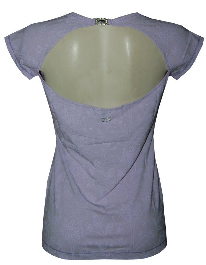 koszulka trykotowa Ecko Red Double E Bejewel - Pastel Lilac