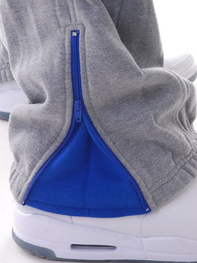 tepláková souprava Urban Classics Contrast Sweatsuit - Heather Gray/Blue