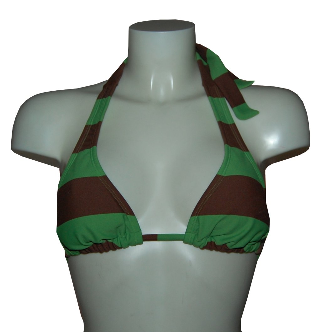 plavky Roxy Ipanema Hula Halter Strap - Coffee