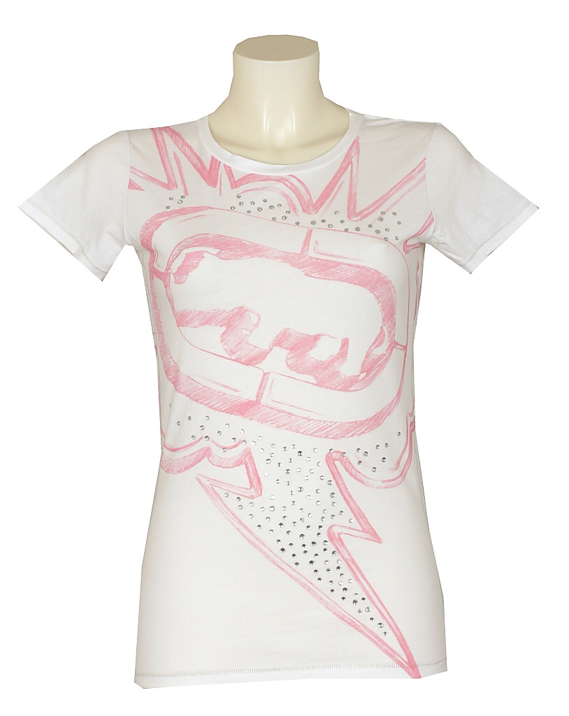 koszulka trykotowa Ecko Red Rhino Crew - Bright White