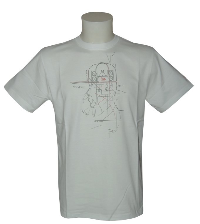 New Era DJ Tech T-shirt - White
