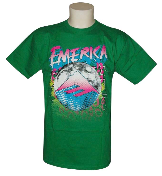 koszulka trykotowa Emerica Moonie - Kelly Green