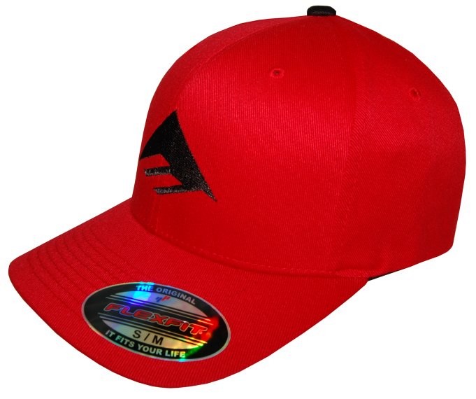 czapka z daszkiem Emerica Triangle - Red/Black