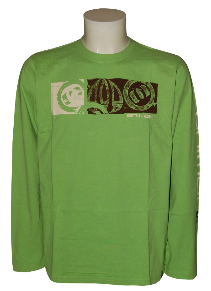 Animal Cowabunga LS T-shirt - Kiwi
